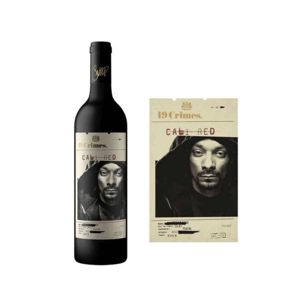 19 Crimes Cali Red Wine 2020 by Snoop Dogg (750 ml) - Image 2