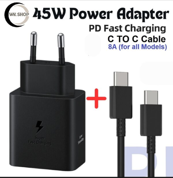 POWER ADAPTER FAST CHARGIND AND CABEL